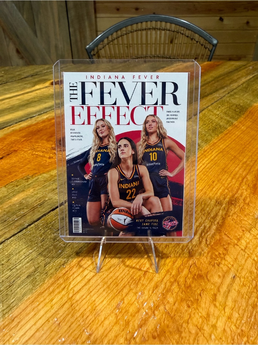 Indiana Fever ‘The Fever Effect’ Custom Basketball Card